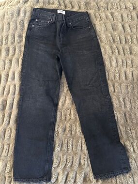 Black Straight Fit Jeans